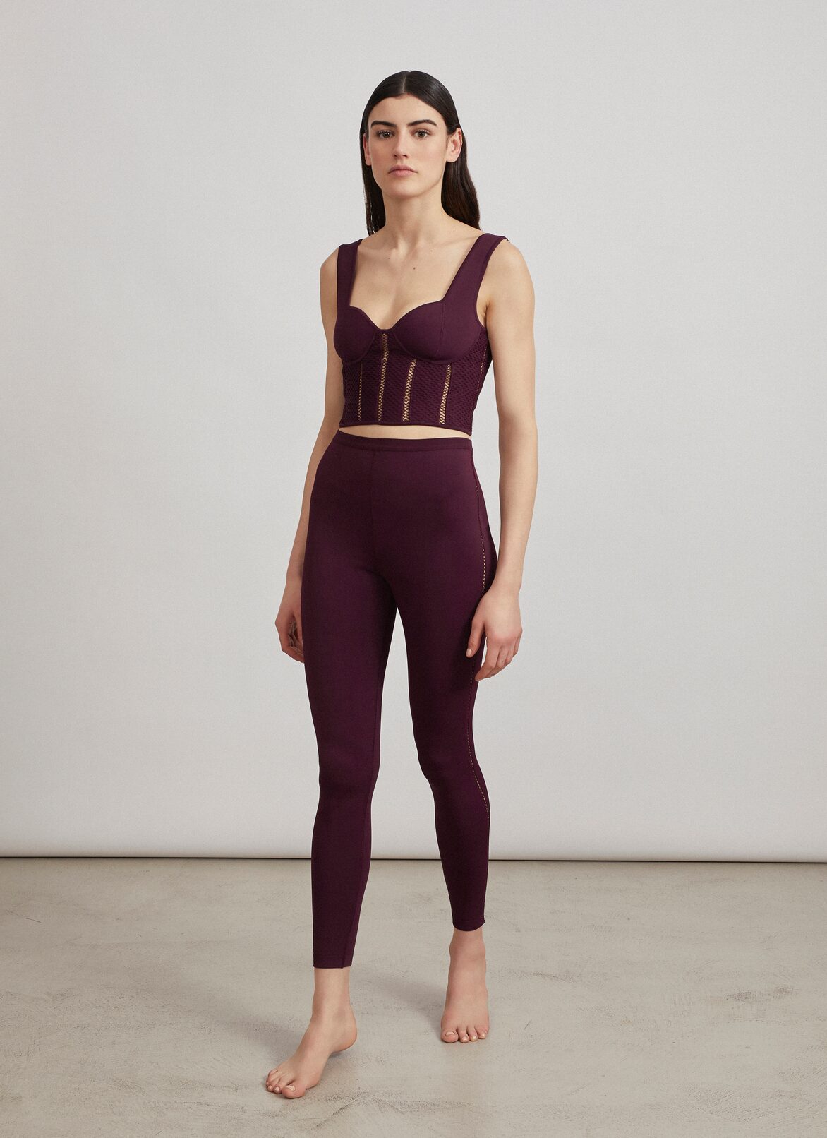 Tops ALAÏA GARNET RED TOPS
